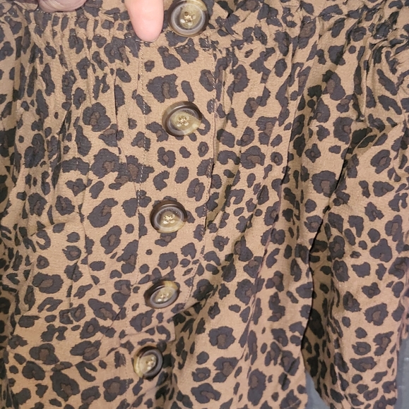 American Eagle Leopard Print Tank Size Small - Picture 5 of 12